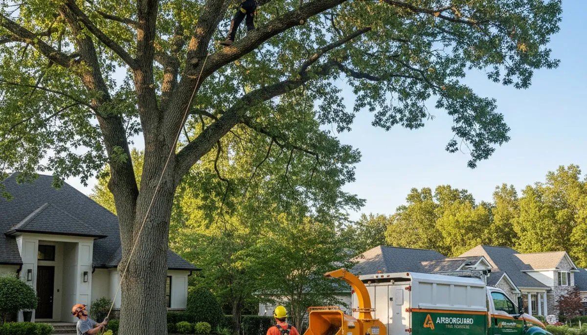 Professional tree removal service in Waltham, MA by Chop Chop Tree experts