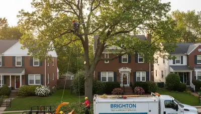 Professional tree removal and trimming service in Waltham, MA by certified arborists